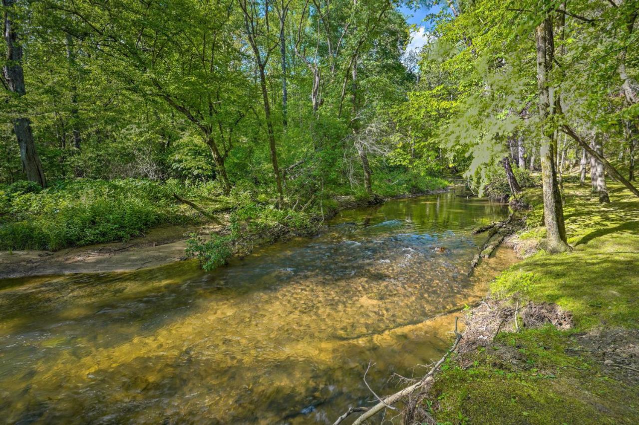 Cozy Tellico Plains Cabin With Large Mountain Creek! Exteriör bild