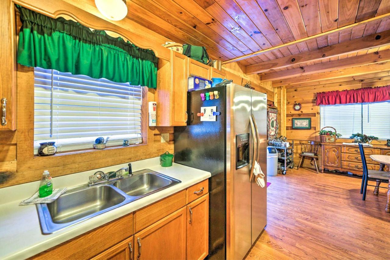Cozy Tellico Plains Cabin With Large Mountain Creek! Exteriör bild