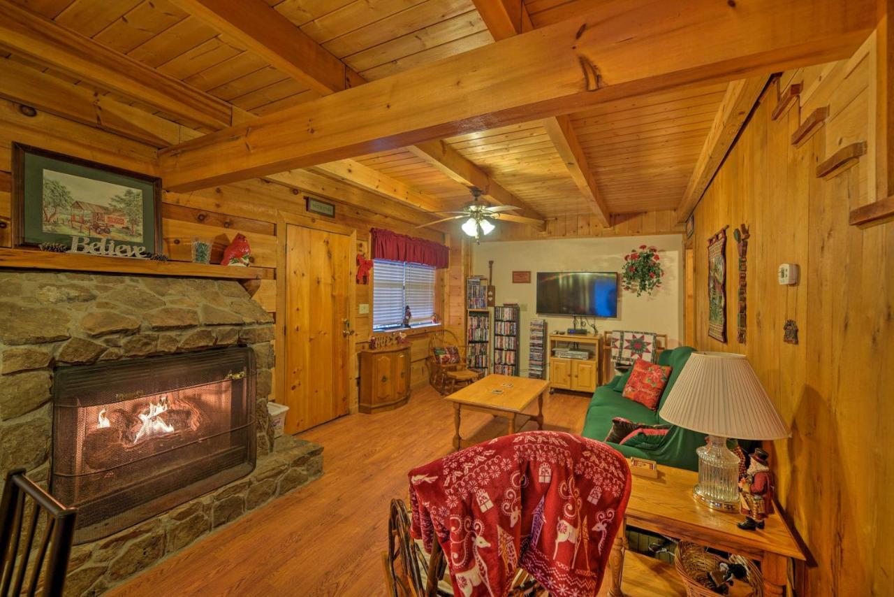 Cozy Tellico Plains Cabin With Large Mountain Creek! Exteriör bild